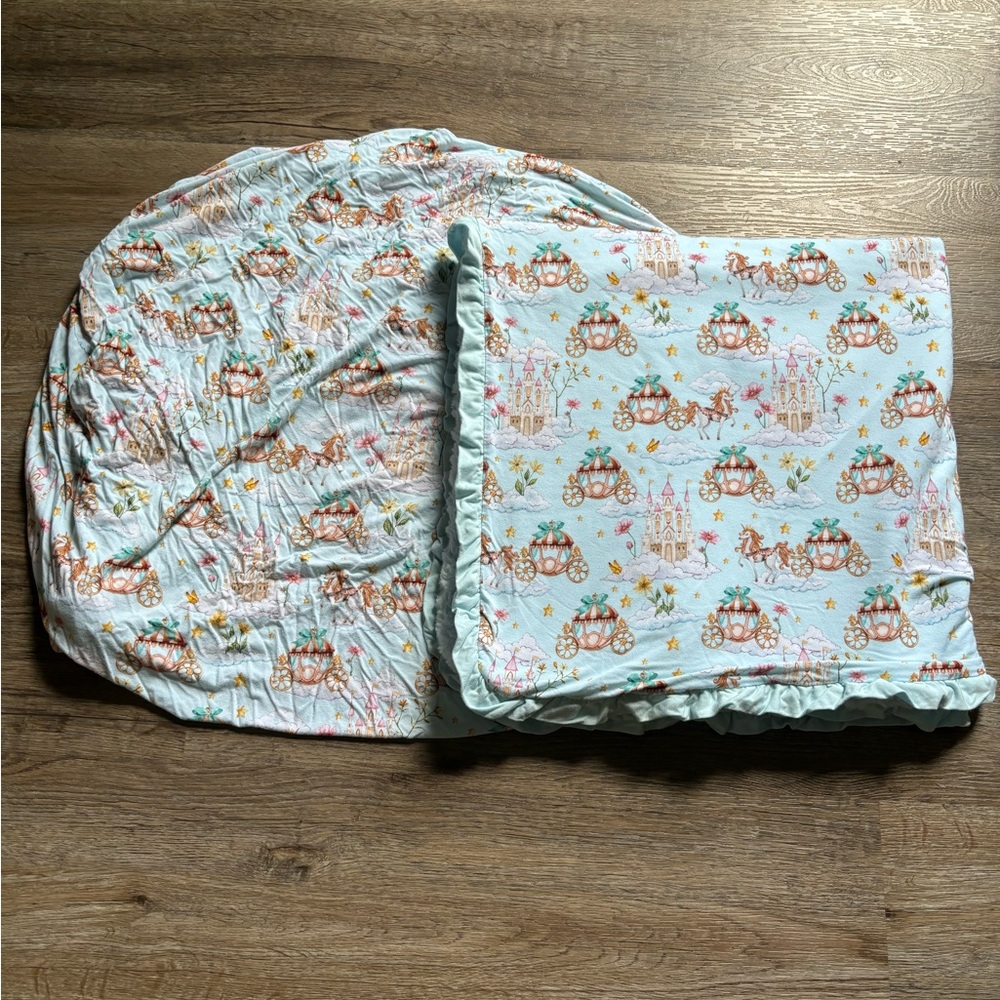 Posh Peanut Catherine Princess Castle Crib Bundle
